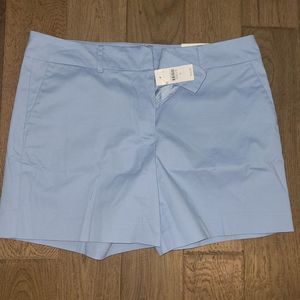 Ann Taylor Factory blue shorts 6 inch short size 12